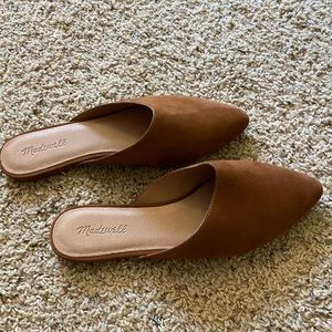 Madewell brown slide, new size 11